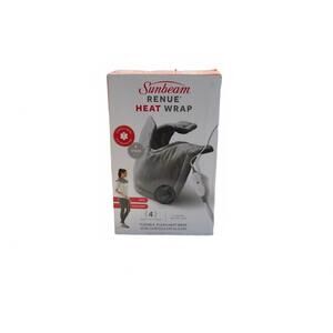 Sunbeam Renue Heat Wrap Flexible Plush Heat Wrap